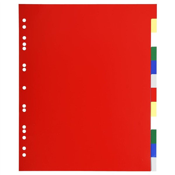 Seperators Exacompta Multicolour A4+ 12 Sheets (50 Units)