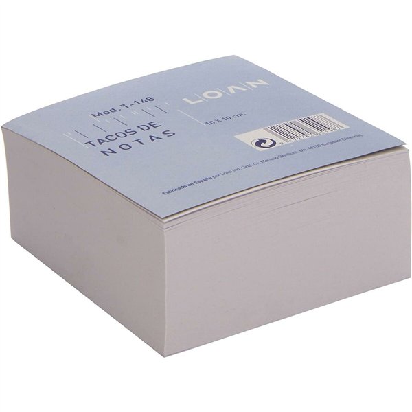 Notepad White 500 Sheets 10 x 10 cm (60 Units)