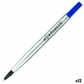 Refill for ballpoint pen Parker Blue (12 Units)