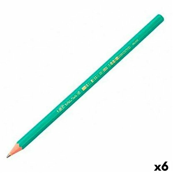Pencil Bic Hexagonal HB 12 Pieces (6 Units)