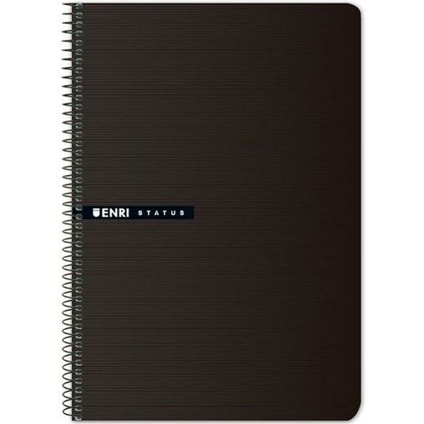 Book of Rings ENRI STATUS Black Quarto 100 Sheets (5 Units)