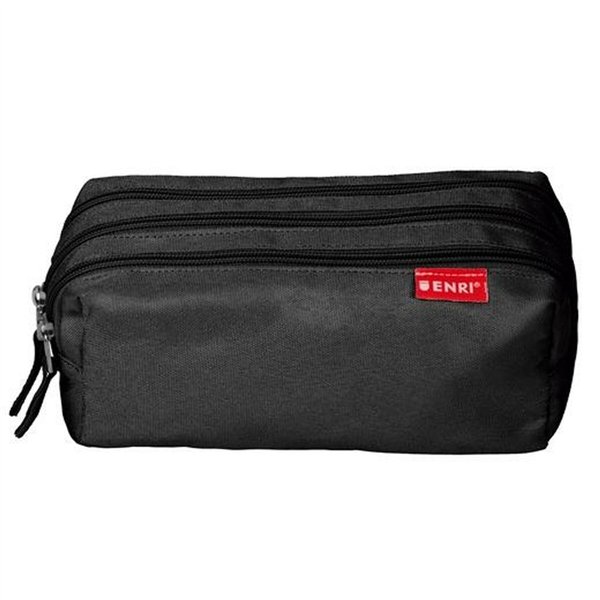 School Case ENRI Black 21 x 7 x 11 cm (5 Units)