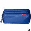 School Case ENRI Blue 21 x 7 x 11 cm (5 Units)