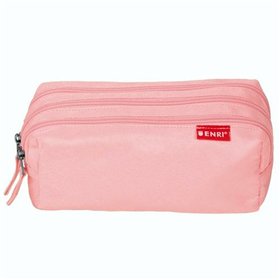 School Case ENRI Pink 21 x 7 x 11 cm (5 Units)