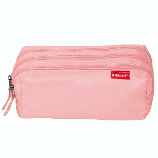 School Case ENRI Pink 21 x 7 x 11 cm (5 Units)