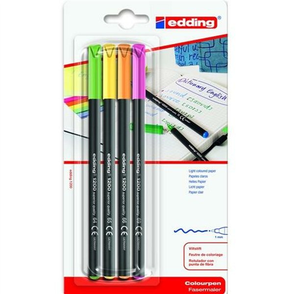 Felt-tip pens Edding (10 Units)