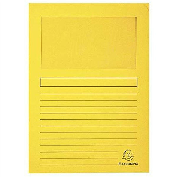 Set of Subfolders Exacompta A4 100 Pieces (4 Units)