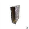 File Holder Unipapel Black 1/4 Cardboard (12 Units)