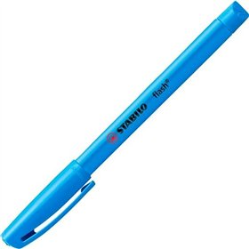 Fluorescent Marker Stabilo Flash Blue 10 Units
