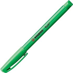 Fluorescent Marker Stabilo Flash Green 10 Units