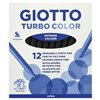 Set of Felt Tip Pens Giotto TURBO COLOR Black 12 Pieces (100 Units)