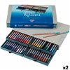 Watercolour Pencils Talens AqUAREL DESIGN Multicolour 48 Pieces (2 Units)
