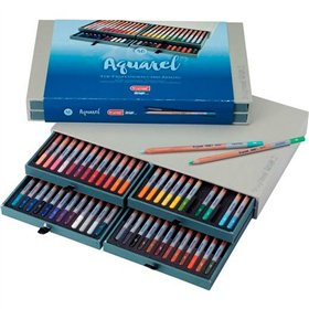 Watercolour Pencils Talens AqUAREL DESIGN Multicolour 48 Pieces (2 Units)