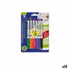 Set of Felt Tip Pens Bismark 6 Pieces (12 Units)