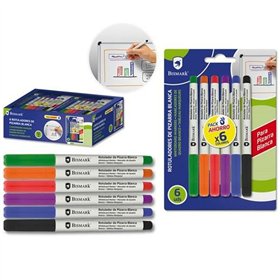 Set of Felt Tip Pens Bismark 6 Pieces (12 Units)