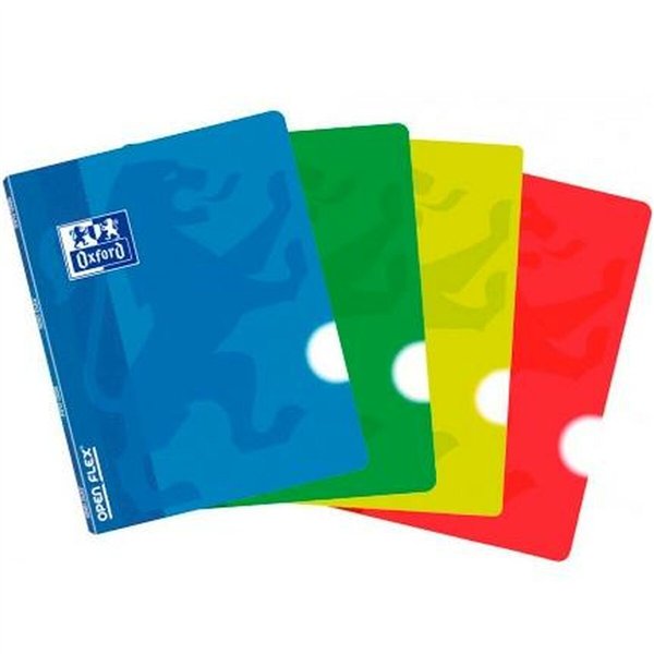Notebook Oxford CLASSIC OPENFLEX Multicolour A5 48 Sheets (10 Units)