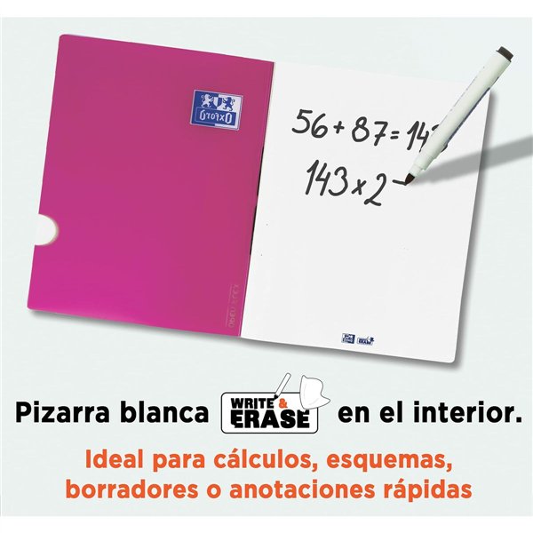 Notebook Oxford CLASSIC OPENFLEX Multicolour A5 48 Sheets (10 Units)
