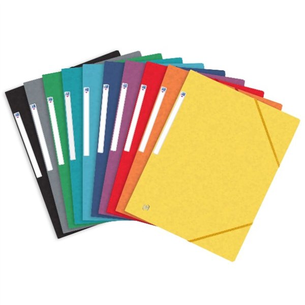 Folder Oxford TOP FILE Multicolour A4+ 10 Pieces (10 Units)