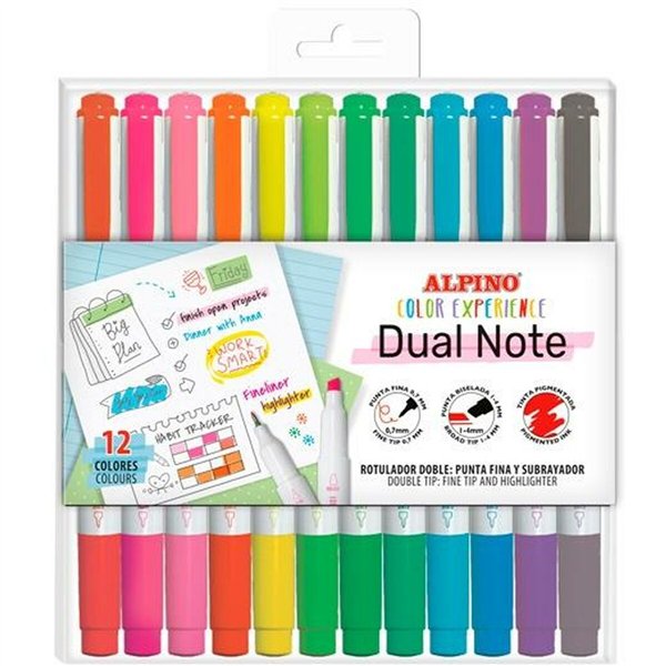 Felt-tip pens Alpino Multicolour