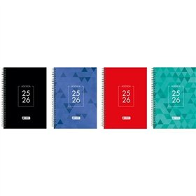 Diary ENRI IDENTITY 1/4 15 x 21 cm 2025-2026 (4 Units)