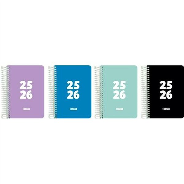 Diary ENRI Teens 1/8 12 x 18 cm 2025-2026 (5 Units)