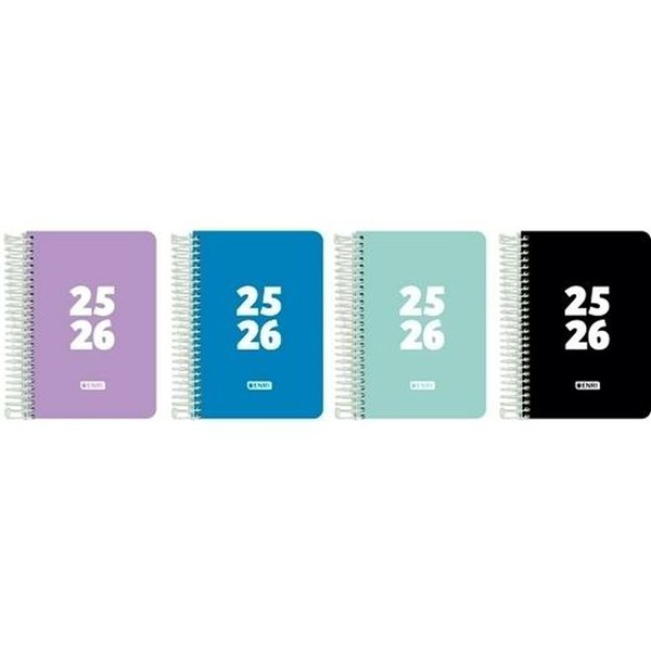 Diary ENRI Teens 1/4 15 x 21 cm 2025-2026 (4 Units)