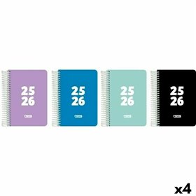 Diary ENRI 1/4 15 x 21 cm 2025-2026 (4 Units)