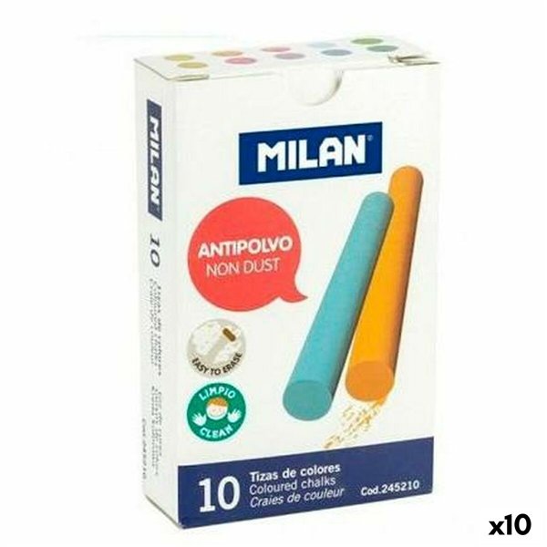 Chalks Milan Multicolour (10 Units)