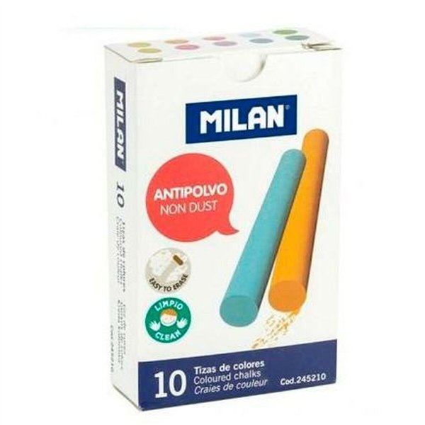 Chalks Milan Multicolour (10 Units)