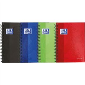 Diary Oxford SCHOOL 1/4 15 x 21 cm 2025-2026 (10 Units)