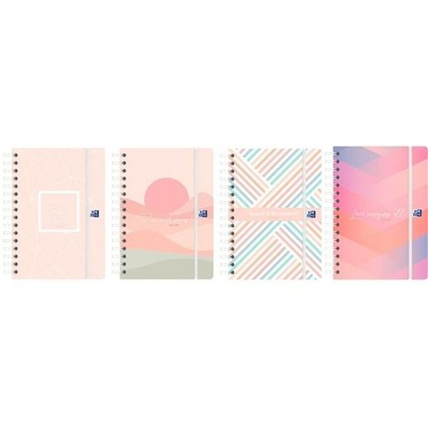 Diary Oxford OXF&ME 1/4 15 x 21 cm 2025-2026 (6 Units)