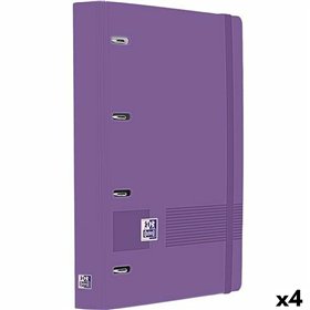 Ring binder Oxford LIVE&GO Lilac A4+ (4 Units)