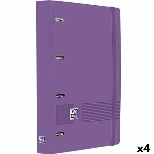 Ring binder Oxford LIVE&GO Lilac A4+ (4 Units)