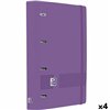 Ring binder Oxford LIVE&GO Lilac A4+ (4 Units)