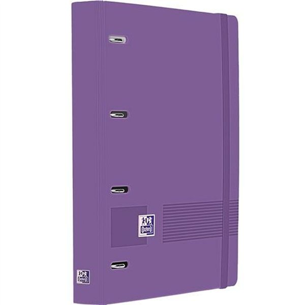 Ring binder Oxford LIVE&GO Lilac A4+ (4 Units)
