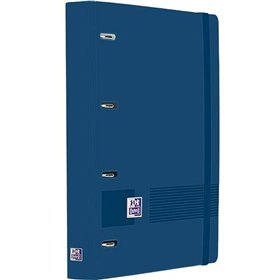 Ring binder Oxford LIVE&GO Navy Blue A4+ (4 Units)