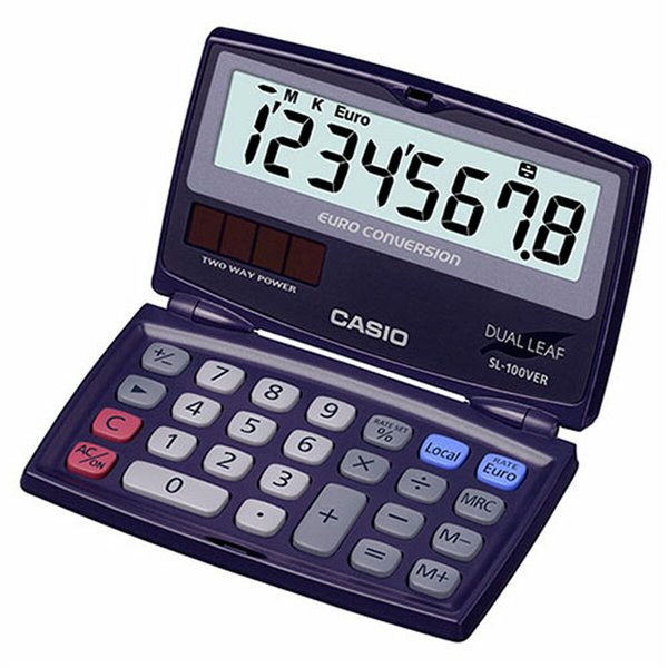 Calculator Casio Blue Pocket