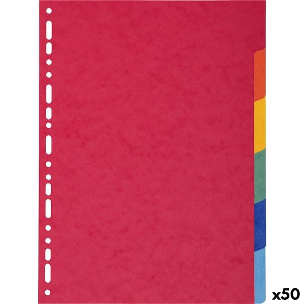 Seperators Exacompta NATURE FUTURE Multicolour A4 (50 Units)