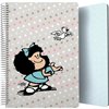 Notebook Mafalda Bird Multicolour Din A4 80 Sheets (12 Units)