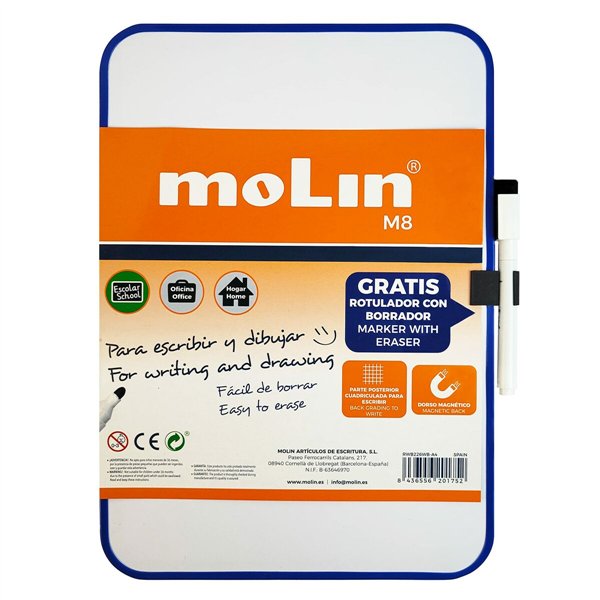 Magnetic board Molin White