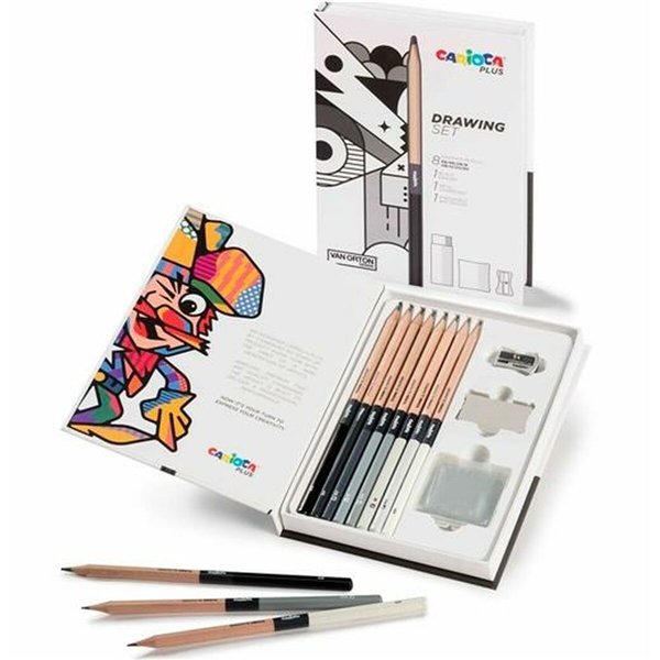 Drawing Set Carioca PLUS DRAWING (6 Units)