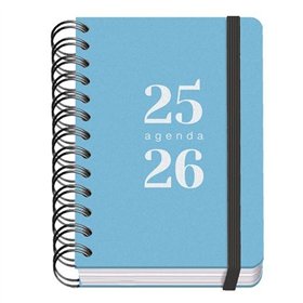 Diary DOHE GRAMMAR Blue A6 120 x 170 mm 2025-2026 (20 Units)