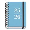 Diary DOHE GRAMMAR Blue A6 120 x 170 mm 2025-2026 (20 Units)