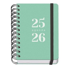 Diary DOHE GRAMMAR Green A6 120 x 170 mm 2025-2026 (20 Units)