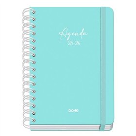 Diary DOHE SERENITY WIRE´O Green A5 150 x 210 mm 2025-2026 (20 Units)