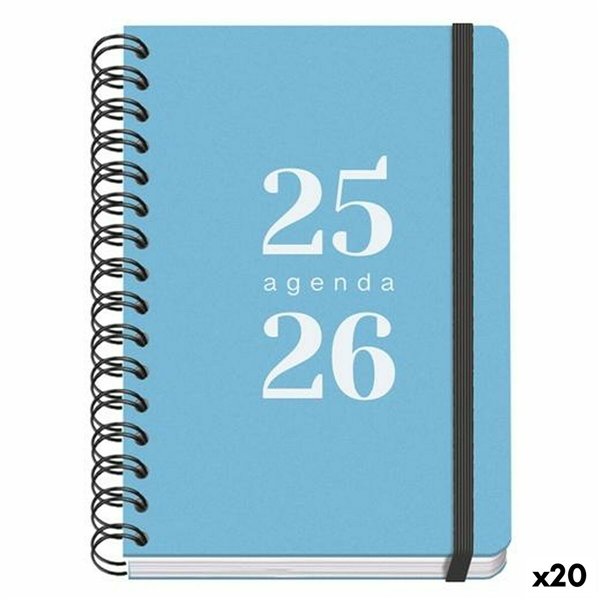 Diary DOHE GRAMMAR Blue A5 150 x 210 mm 2025-2026 (20 Units)