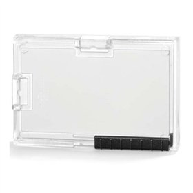 ID card holder Durable PUSHBOX DUO Transparent Plastic 5,4 x 8,7 cm (10 Units)