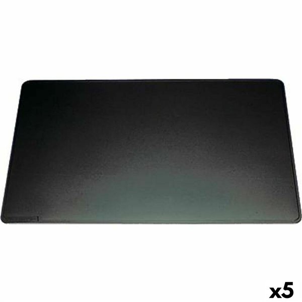 Mouse Mat Durable Black 53 x 40 cm (5 Units)