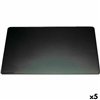 Mouse Mat Durable Black 53 x 40 cm (5 Units)