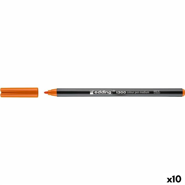 Marker pen/felt-tip pen Edding Orange (10 Units)